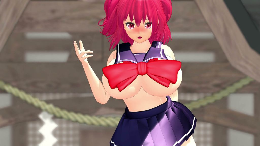 [Ponkanman3DCG] 制服小町でBAAM