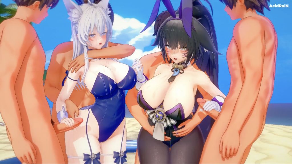 [AcidRaiN] 【NTR】Musashi & Shinano x Mob Group【Azur Lane】