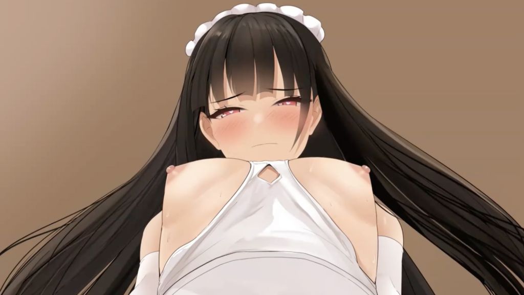 [🔞しゅらのファンクラブ] 【アニメーション（差分3パターン）】狂気メイドのやりすぎご奉仕②