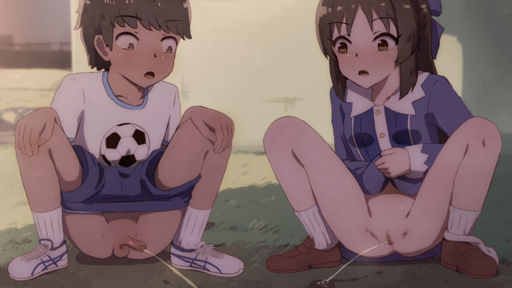 [セネト] 【手描アニメあり】クラスの男子と連れ液體で、見せあいっこする橘